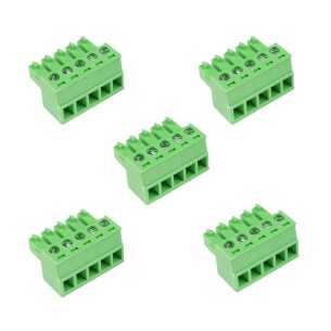 15EDGK-3.81-5P - Female terminal block, 5-pin, pitch 3.81 mm - 5 pcs.