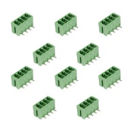 KF2EDGR - Listwa zaciskowa męska, kątowa, 4-pin, raster 3,5 mm - 10 szt.