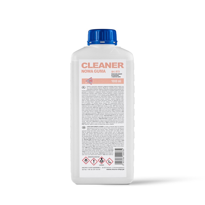 Rubber cleaner 1L - liquid for cleaning rubber