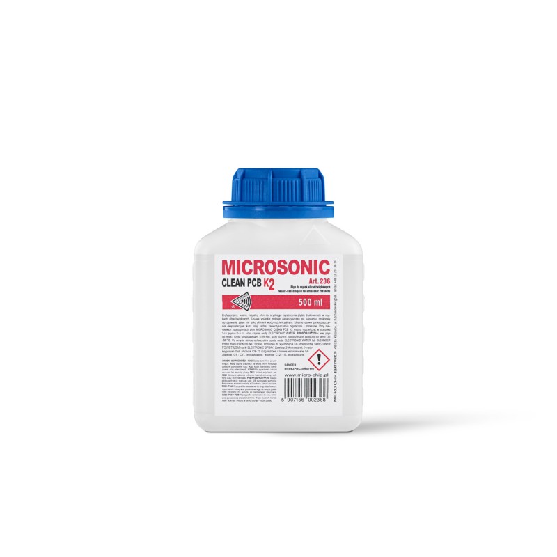 Microsonic clean PCB K2 500ml - - Liquid concentrate for ultrasonic cleaners