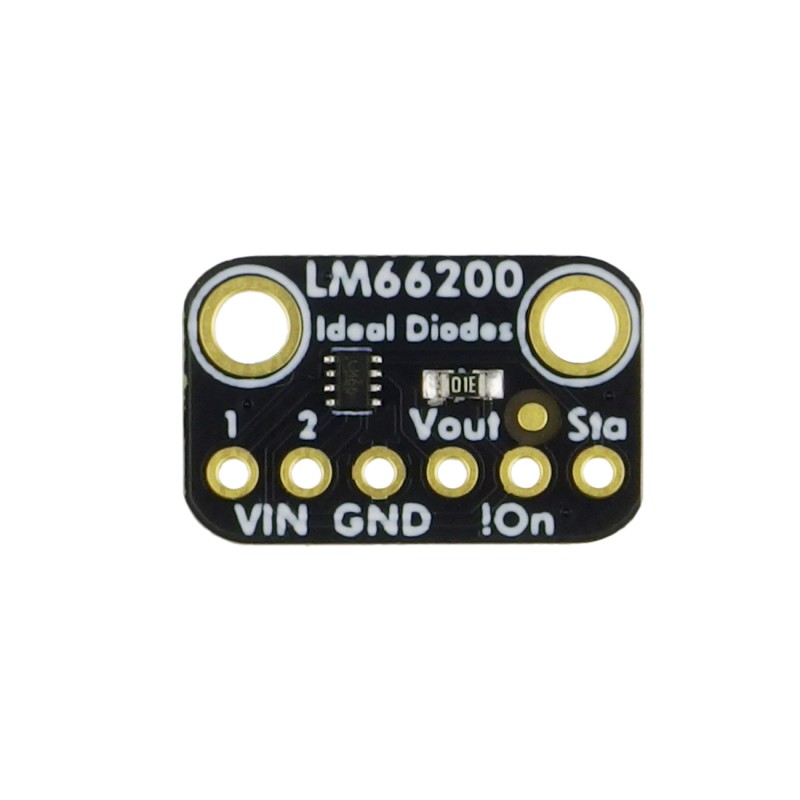 LM66200 Ideal Dual Diodes Breakout - moduł przełącznika źródła zasilania