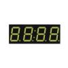 White 7-segment clock display - 0.56" digit height