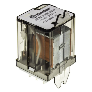 Electromagnetic relay DPST-NO, 230V AC, 16A/250VAC, Finder 62.82.8.230.0300