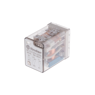 Przekaźnik elektromagnetyczny DPDT, 24VDC, 20A/250VAC, Finder 55.12.9.024.0000