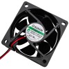 DC axial fan 0,36W 60x60x25 mm