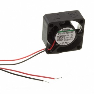 DC axial fan 0,6W 25x25x10 mm