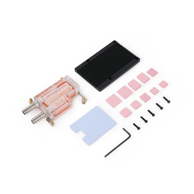 Water Cooling Radiator - water cooling for Raspberry Pi 5 - Kamami on ...