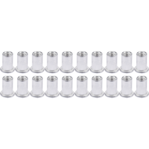 YT-36452 - Aluminum rivet nuts M4, 20 PCS