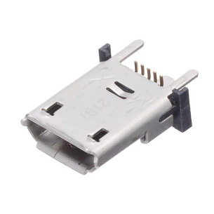 Molex 105133-0031 - USB B micro connector, SMT, 5pin, Vertical