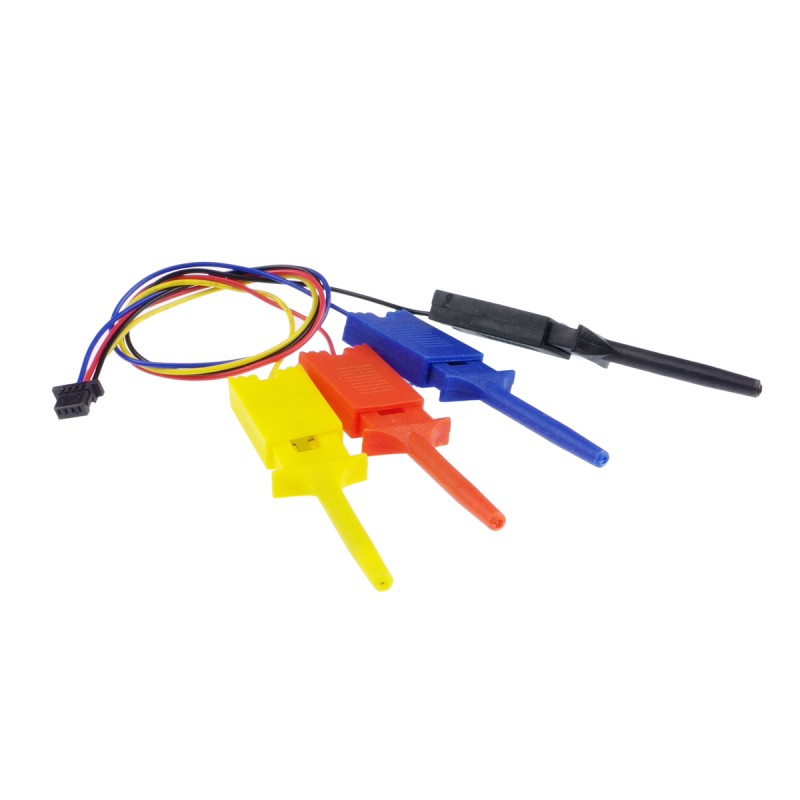 STEMMA QT JST-SH 4-pin Cable - cable with spring probes