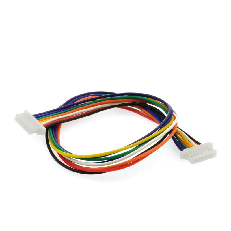 JST SH-1.00 8-pin A-A cable, 20cm