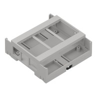 IOT.ZD3005 Pi5J ABS V0 - Obudowa modułowa na szynę iot.ZD3005 pi5 jasna ABS V0