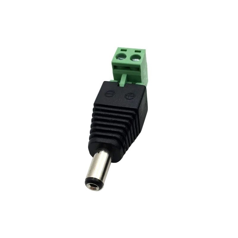 ADP0037 - Adapter z wtyku DC Jack 2,1x5,5mm na odłączalne szybkozłącze