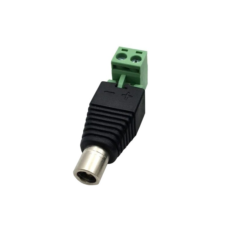 ADP0036 - Adapter z gniazdem DC Jack 2,1x5,5mm na odłączalne szybkozłącze