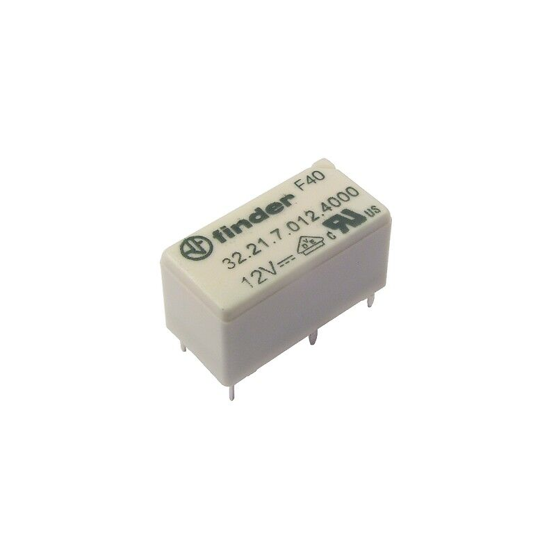 Electromagnetic relay SPDT, 12VDC, 6A/250VAC, Finder 32.21.7.012.4000