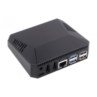 Argon ONE V3 Aluminum Alloy Case for Raspberry Pi 5, Built-in Cooling Fan, Optional for M.2 NVME Exp