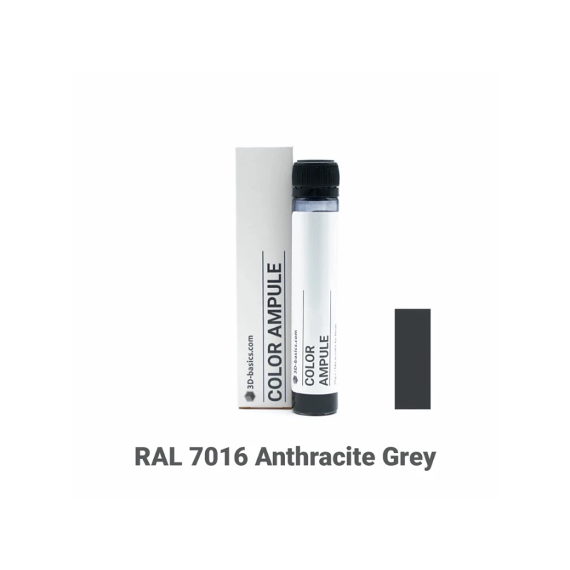 Barwnik do żywic UV 3D-basics Color Ampule 25 ml RAL 7016 Anthracite grey