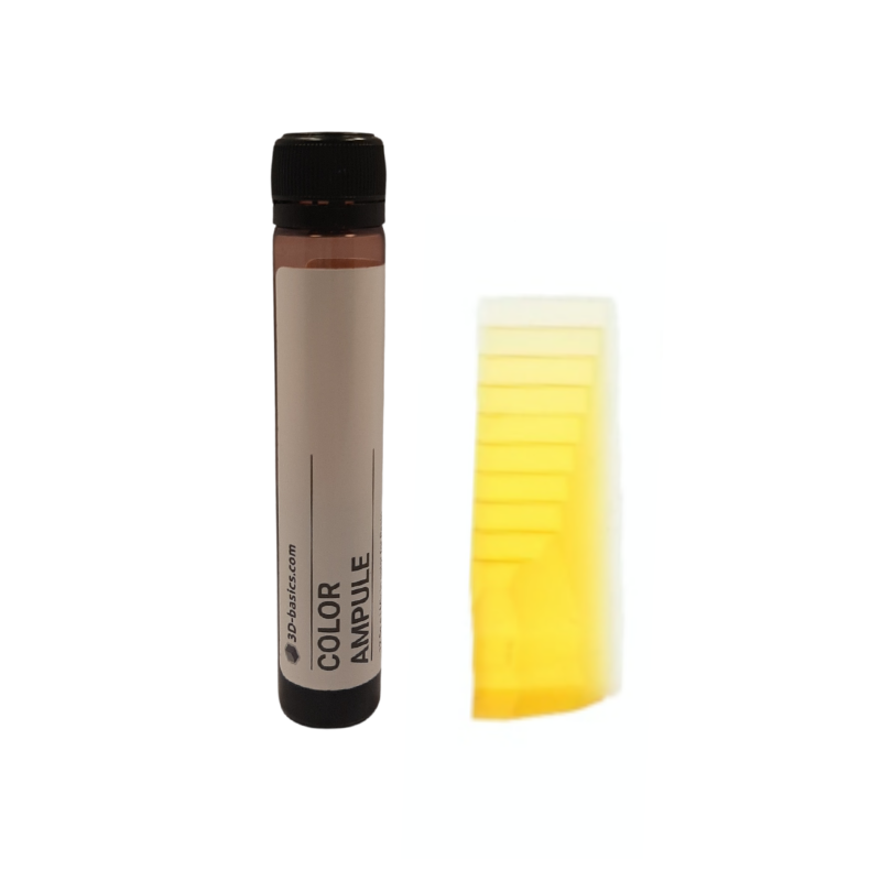 Dye for UV resins 3D-basics Color Ampule 25 ml Yellow 1