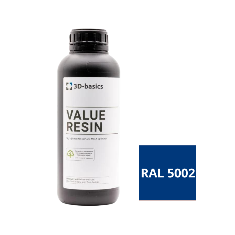 3D Basics resin | RAL 5002 Ultramarine blue - 1kg