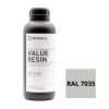 3D Basics resin | RAL 7035 Light gray - 1kg