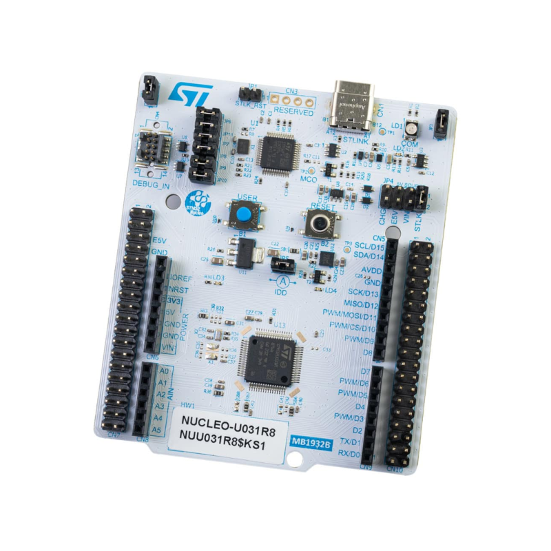 NUCLEO-U031R8 - estaw startowy z mikrokontrolerem z rodziny STM32 (STM32U031R8T6)