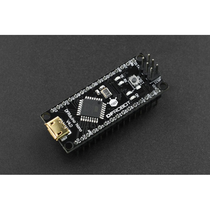 DFRduino Nano V4.0 - base plate with ATMega328 microcontroller