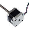 NEMA17 Stepper Motor with 38cm Lead Screw: Bipolar, 200 Steps/Rev, 42×38mm, 2.8V, 1.7 A/Phase