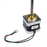 NEMA17 Stepper Motor with 38cm Lead Screw: Bipolar, 200 Steps/Rev, 42×38mm, 2.8V, 1.7 A/Phase