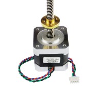 NEMA17 Stepper Motor with 38cm Lead Screw: Bipolar, 200 Steps/Rev, 42×38mm, 2.8V, 1.7 A/Phase