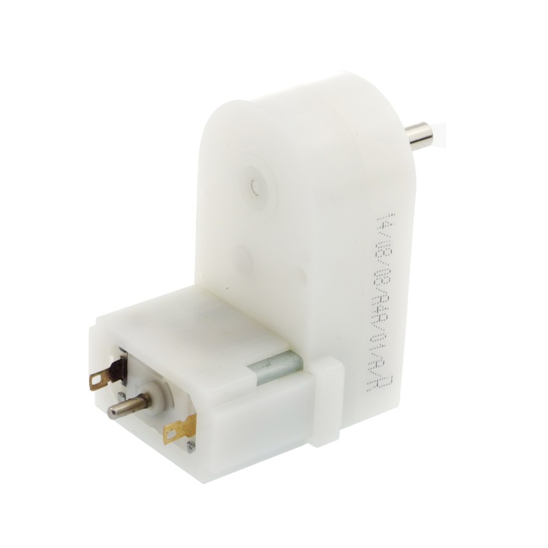 Маленький двигун HP Pololu з пластиковим редуктором 120:1 і двостороннім валом 3 мм