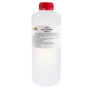 Olej silikonowy 1000ml, plastikowa butelka