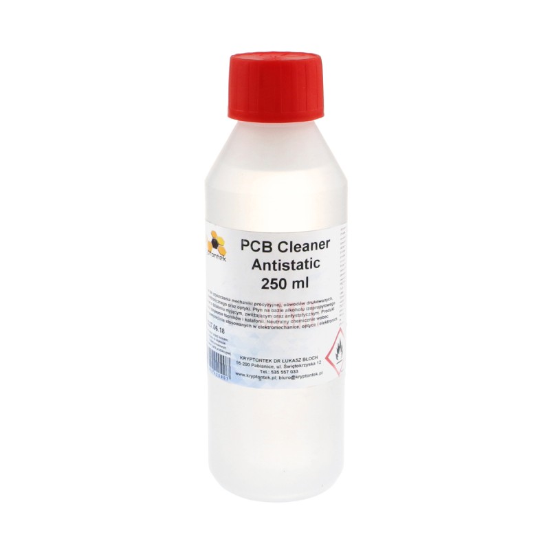 PCB Cleaner Antistatic 250ml, plastikowa butelka