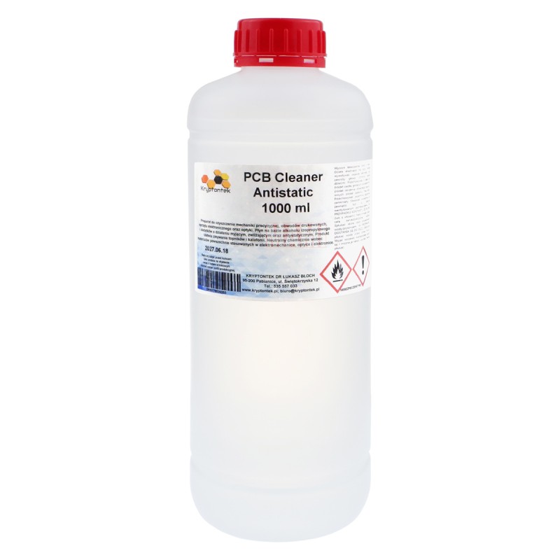 PCB Cleaner Antistatic 1l, plastikowa butelka