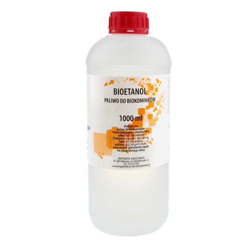 Bioethanol 1l, plastic bottle