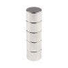 Round neodymium magnet 10x7mm - 5 pcs.