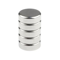 Round neodymium magnet 15x5mm - 5 pcs.