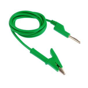 Precision crocodile measuring cable, green