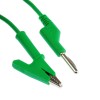 Precision crocodile measuring cable, green