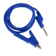 Precision blue crocodile measuring cable