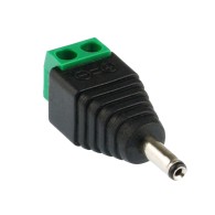 Adapter złącza męskiego DC Jack 3,5x1,35mm na złącze terminalowe