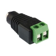 Adapter złącza żeńskiego DC Jack 5,5x2,5mm na złącze terminalowe