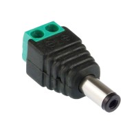 Adapter złącza męskiego DC Jack 5,5x2,1mm na złącze terminalowe