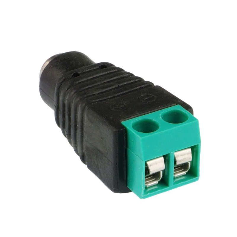 Uxcell 5.5x2.1mm DC Male Plug Power Supply Ends, 30 Pack DIY DC Barrel