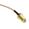 Adapter cable RF female to uFL/u.FL/IPX/IPEX 40 cm - RP-SMA