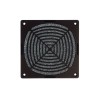 Sunon D-1-2-3 fan cover with filter, black, 120x120mm