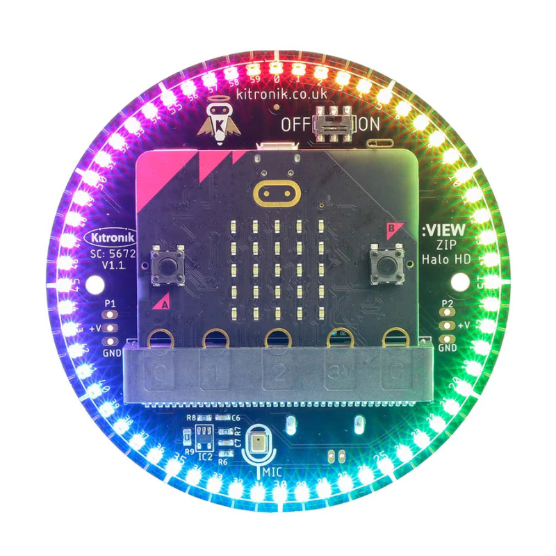 ZIP Halo HD - світлодіодний модуль для micro:bit