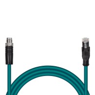 Przewód Ethernet RJ45/M12 10m do modułów Luxonis