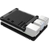 ED-Pi5Case-OB - black case with passive cooling for Raspberry Pi 5