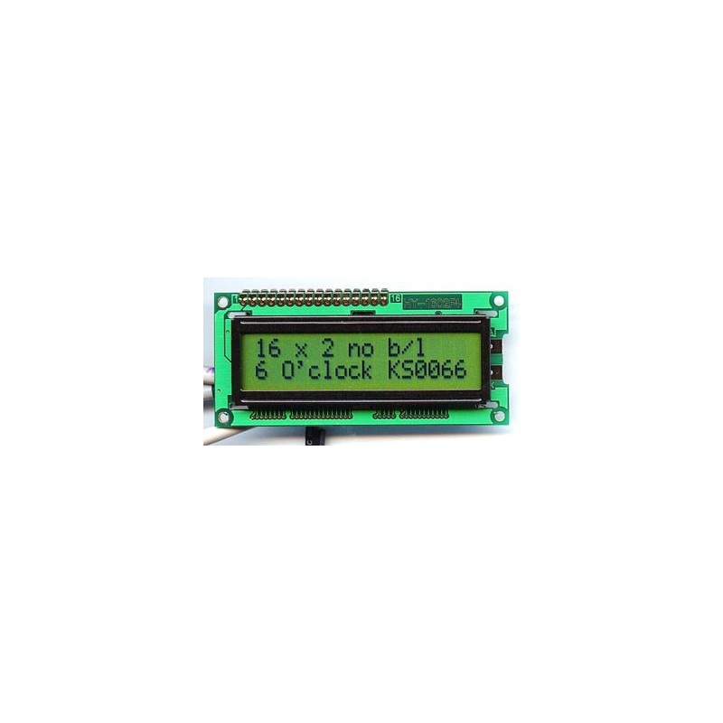 LCD-AC-1602E-YGN NO/-E6
