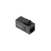 FEED-THRU KEYSTONE CONNECTOR RJ45->RJ45 CAT.5E UTP LANBERG